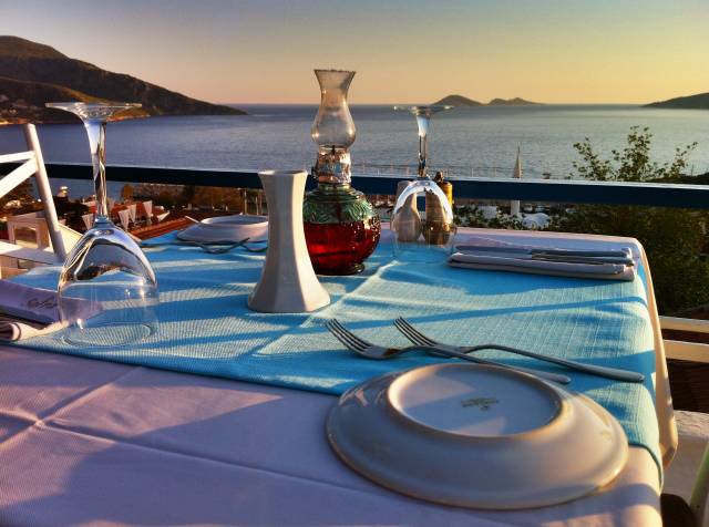Kalkan is famous for its many fine restaurants and dining options