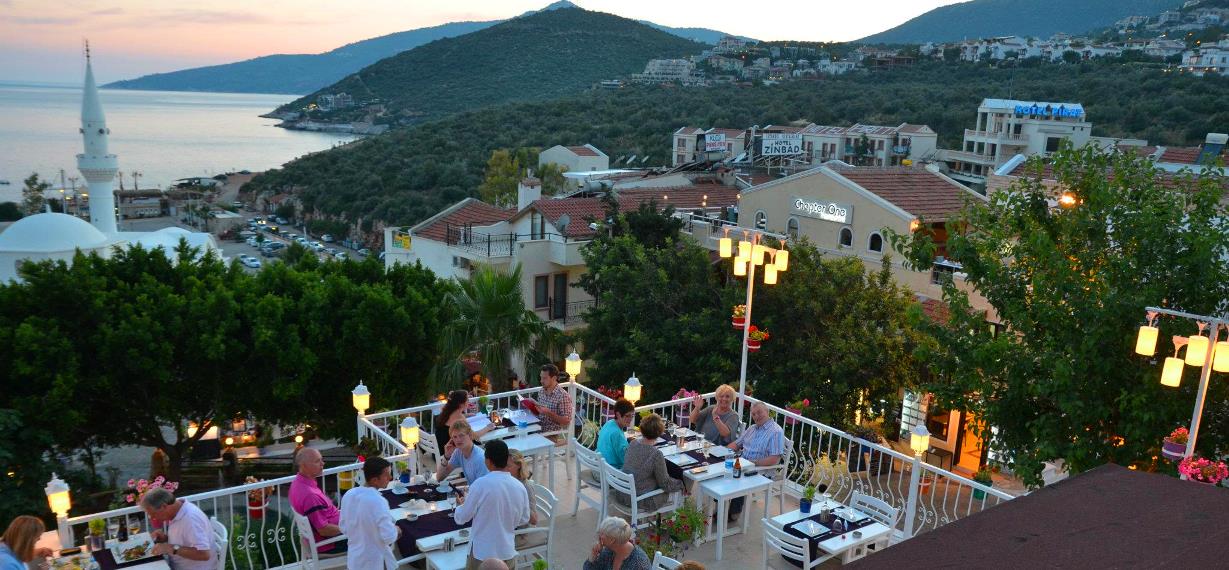 Kalkan is famous for its many fine restaurants and dining options