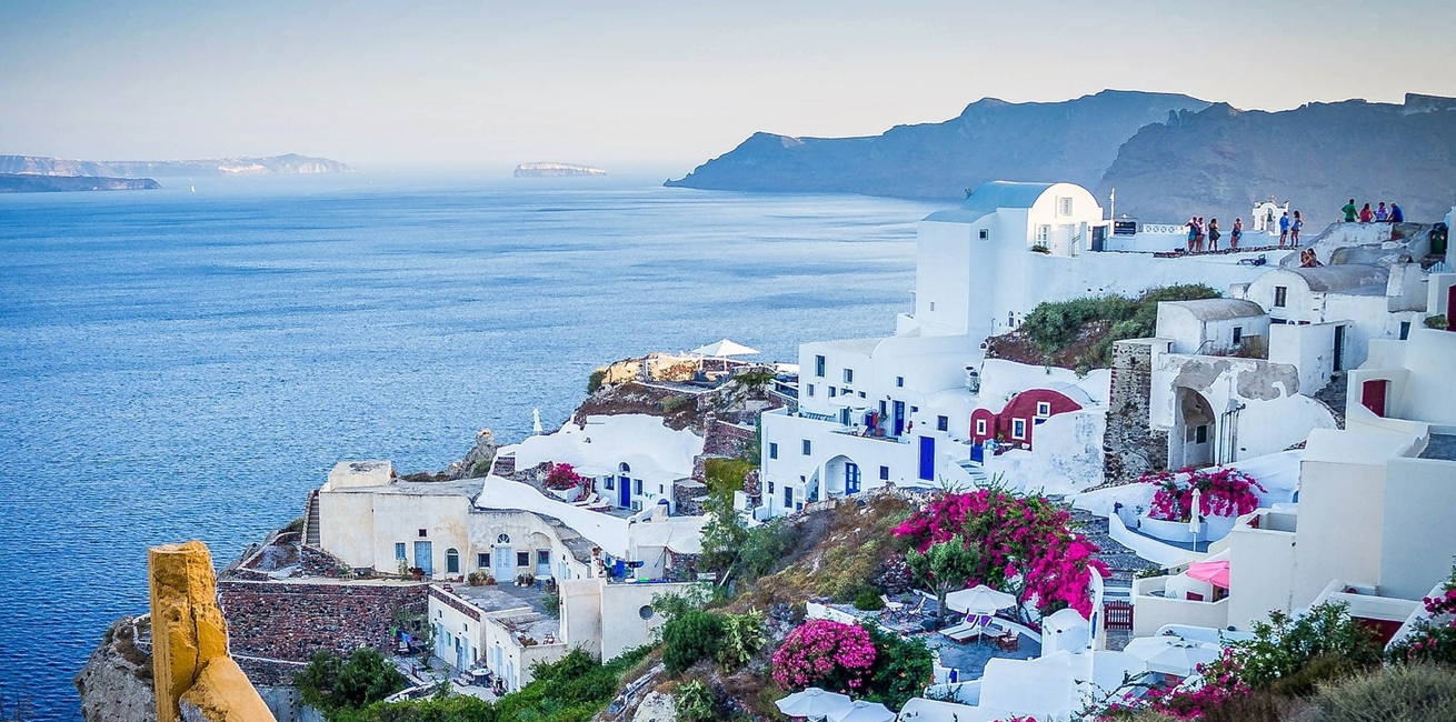 Maxpixelfreegreatpicturecom Tourism Sunset Sea Santorini Greece Oia Island 416136
