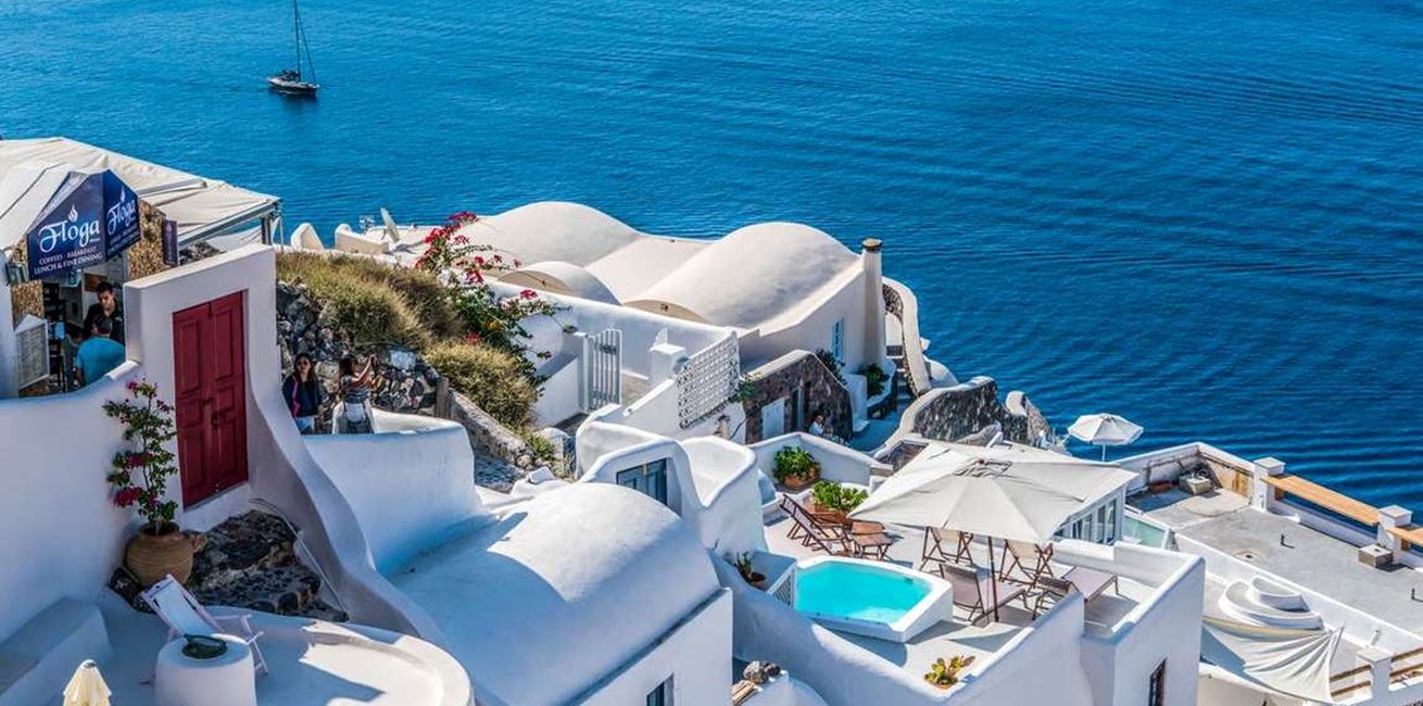 Santorini Oia Greece Travel 163864