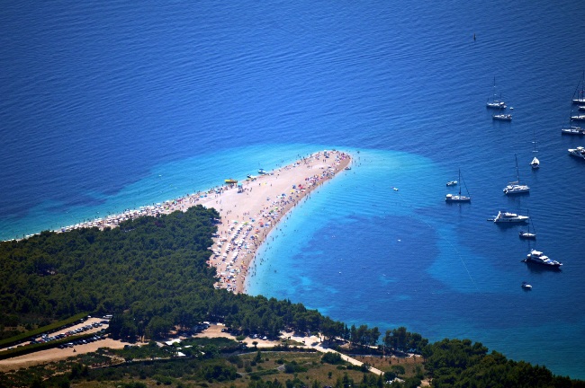 Bol, Brac Island coastline