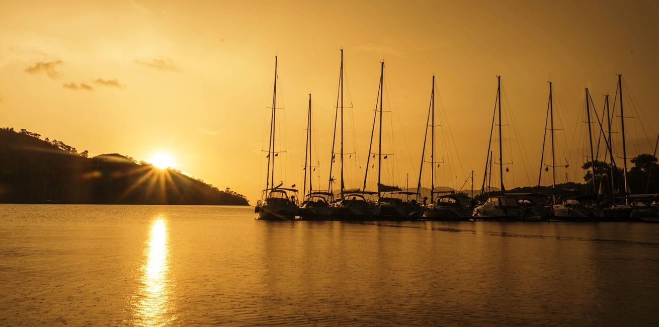 Sea Horizon Dock Sunrise Sunset Boat 328334 Pxherecom