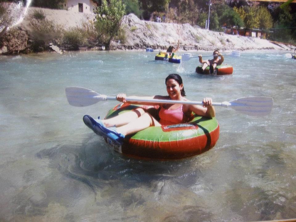 River rafting at Saklikent Gorge