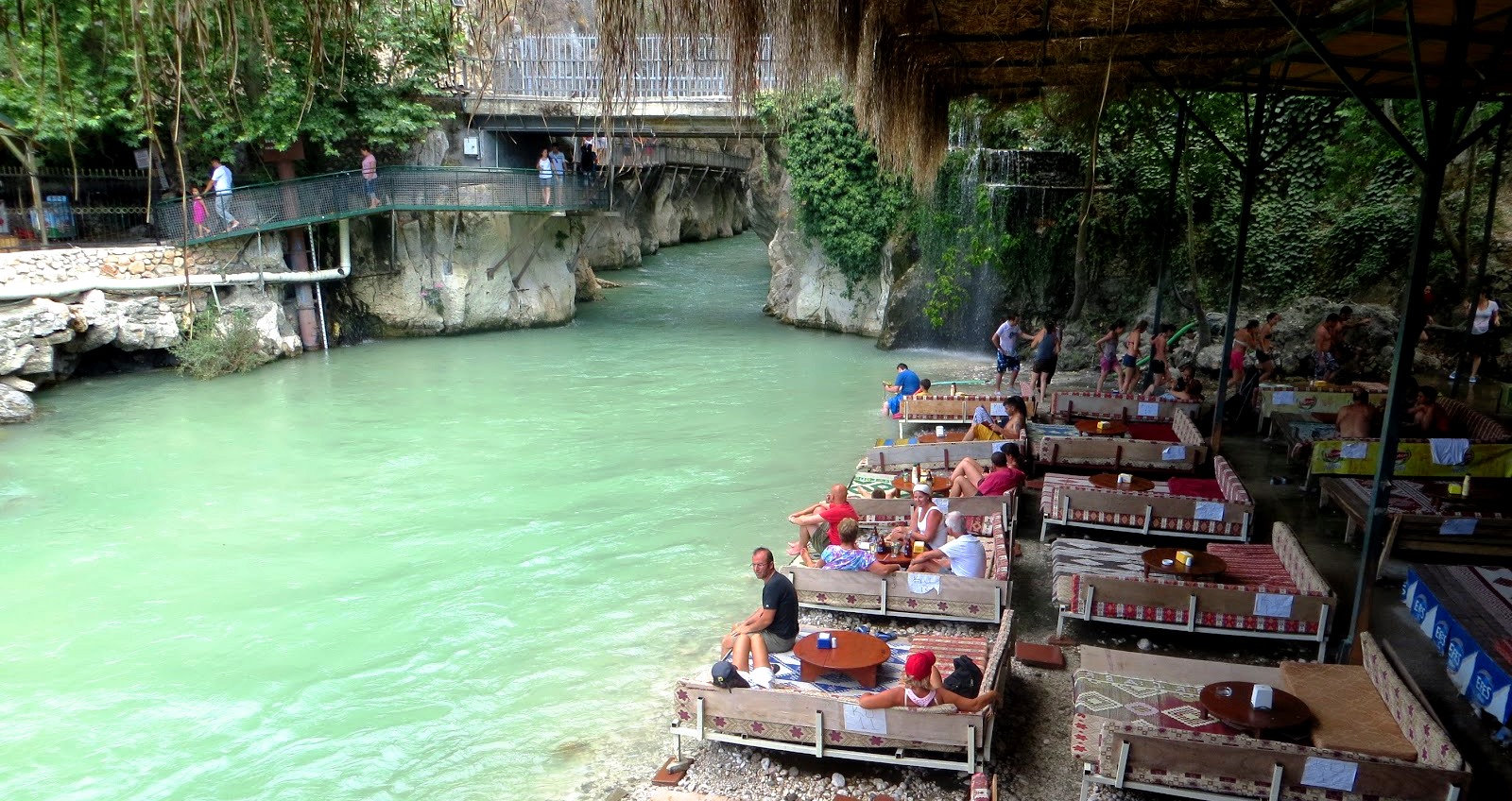 Saklikent is 1 of the deepest canyons in the world & well worth a visit on your Kalkan holiday