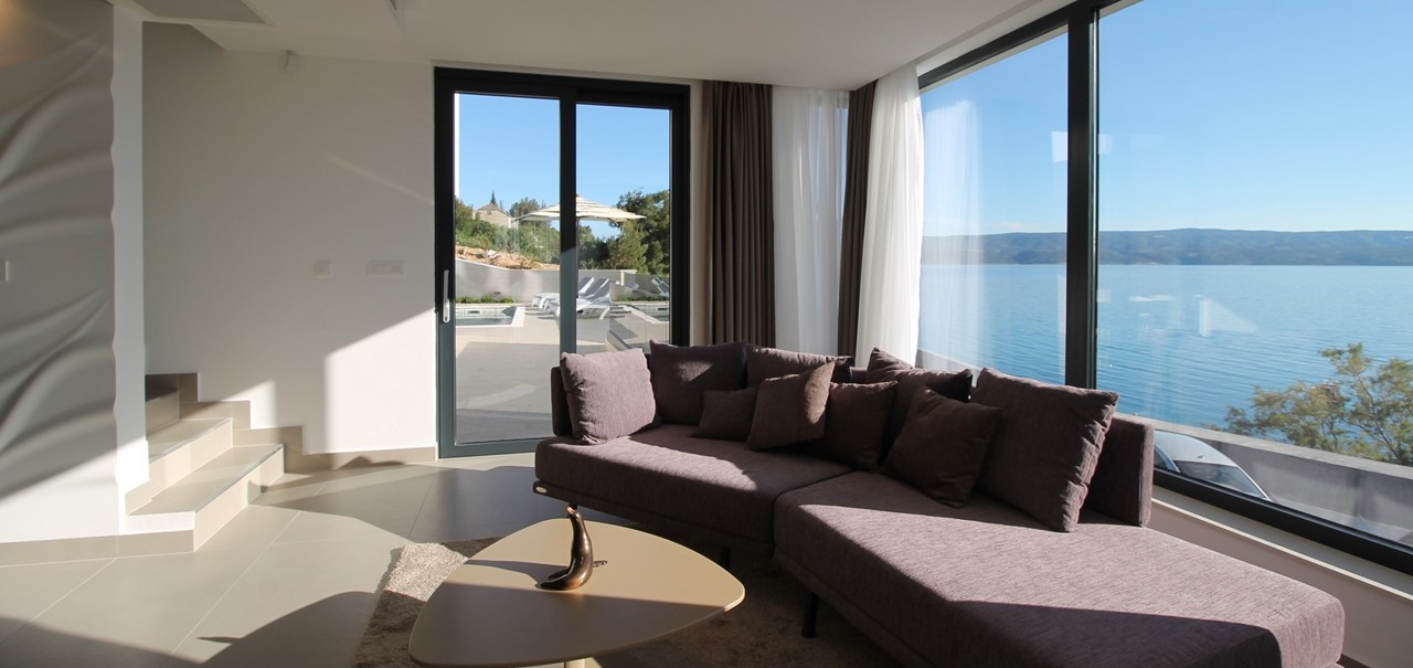 Lounge With Sea And Terrace View