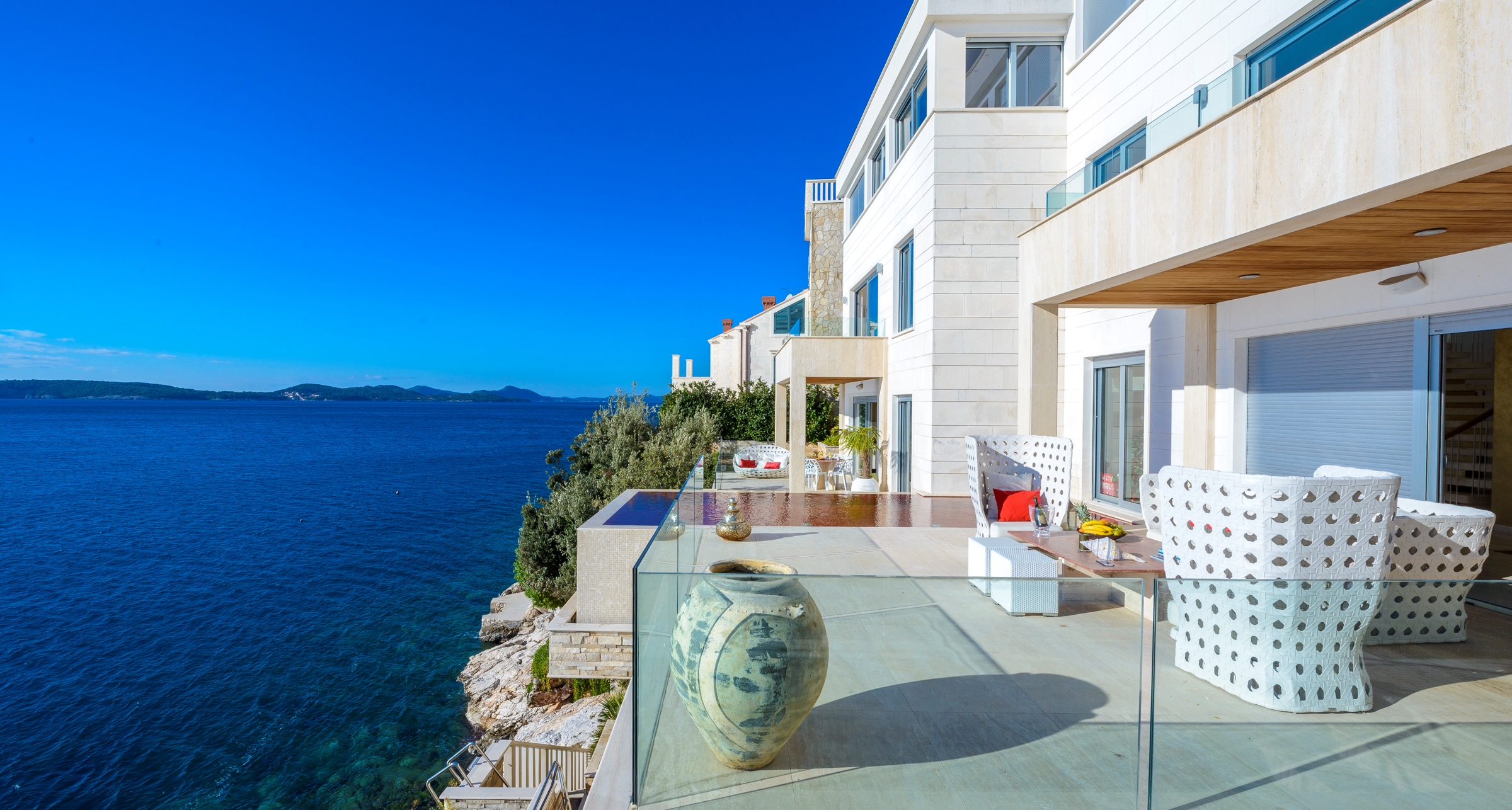 View From Pool And Terrace