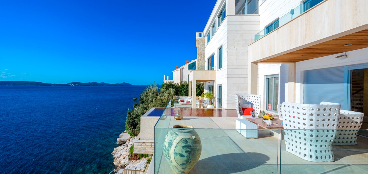 View From Pool And Terrace