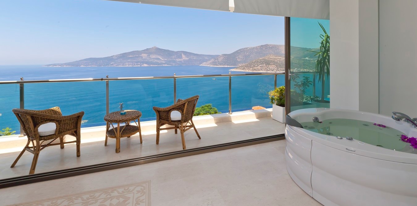 Master Bath And View