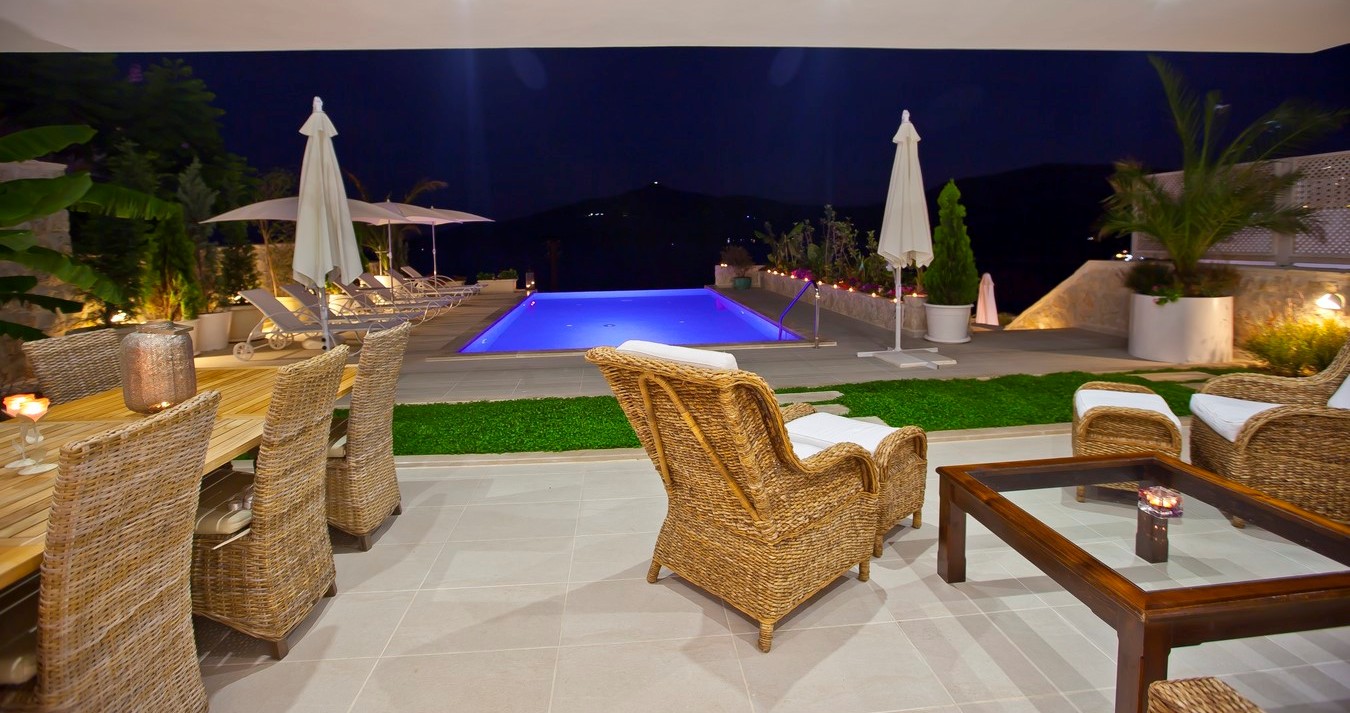 Terrace And Pool Area