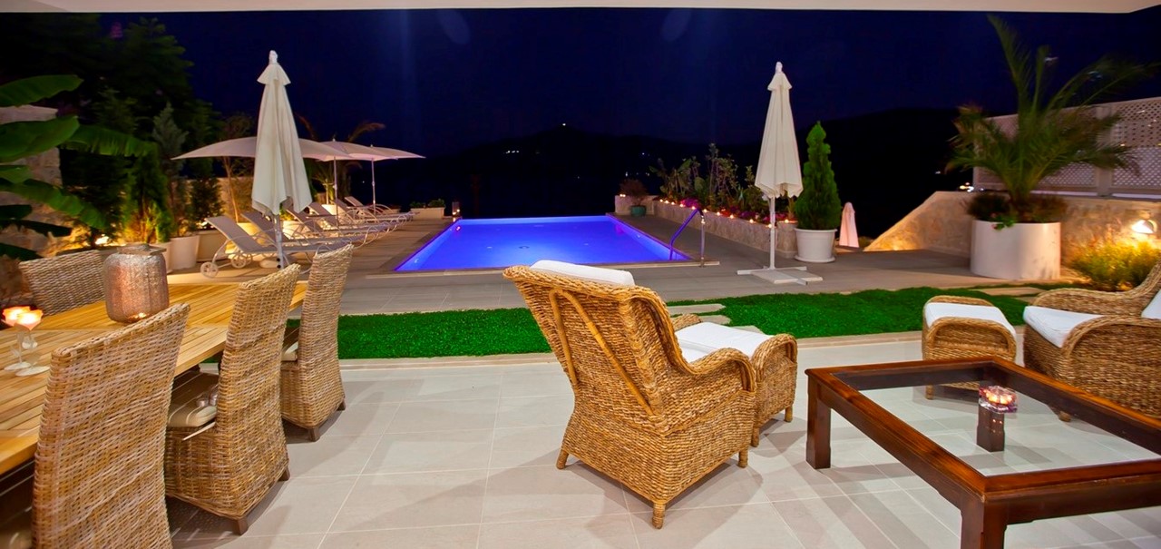 Terrace And Pool Area