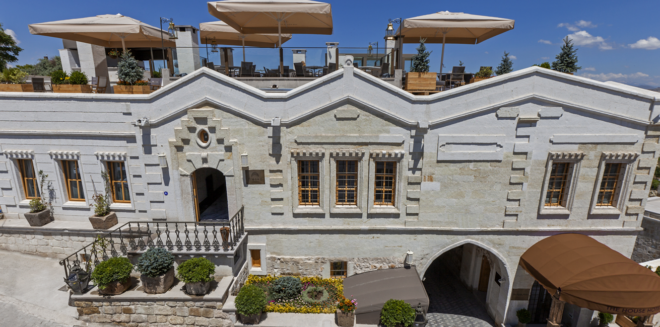 Exterior of hotel