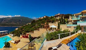 Each Room Has It S Own Terrace And Pool Picture Of Kas Peninsula Gardens Hotel Tripadvisor