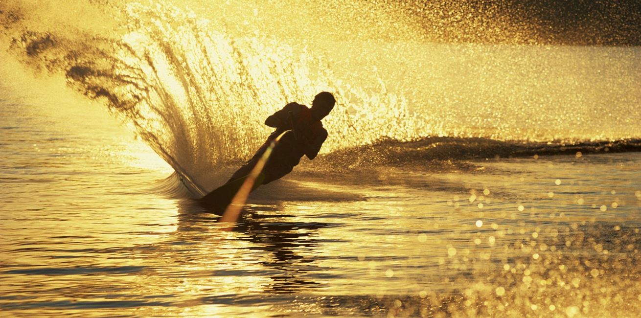 Water ski at one of Kalkan's beach clubs