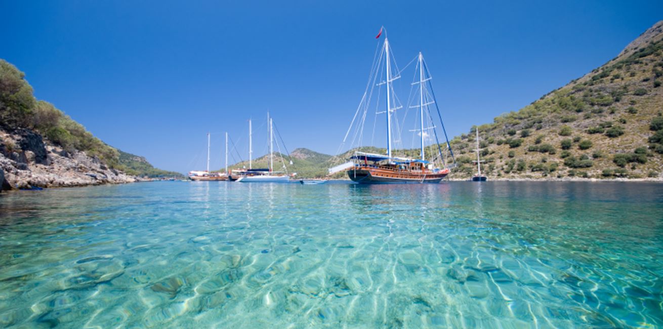 A Gulet trip is a great way to experience the clear blue mediterranean