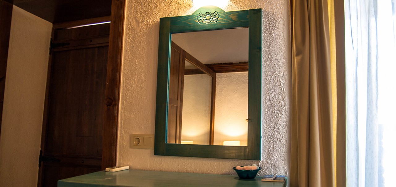 Rooms are well furnished