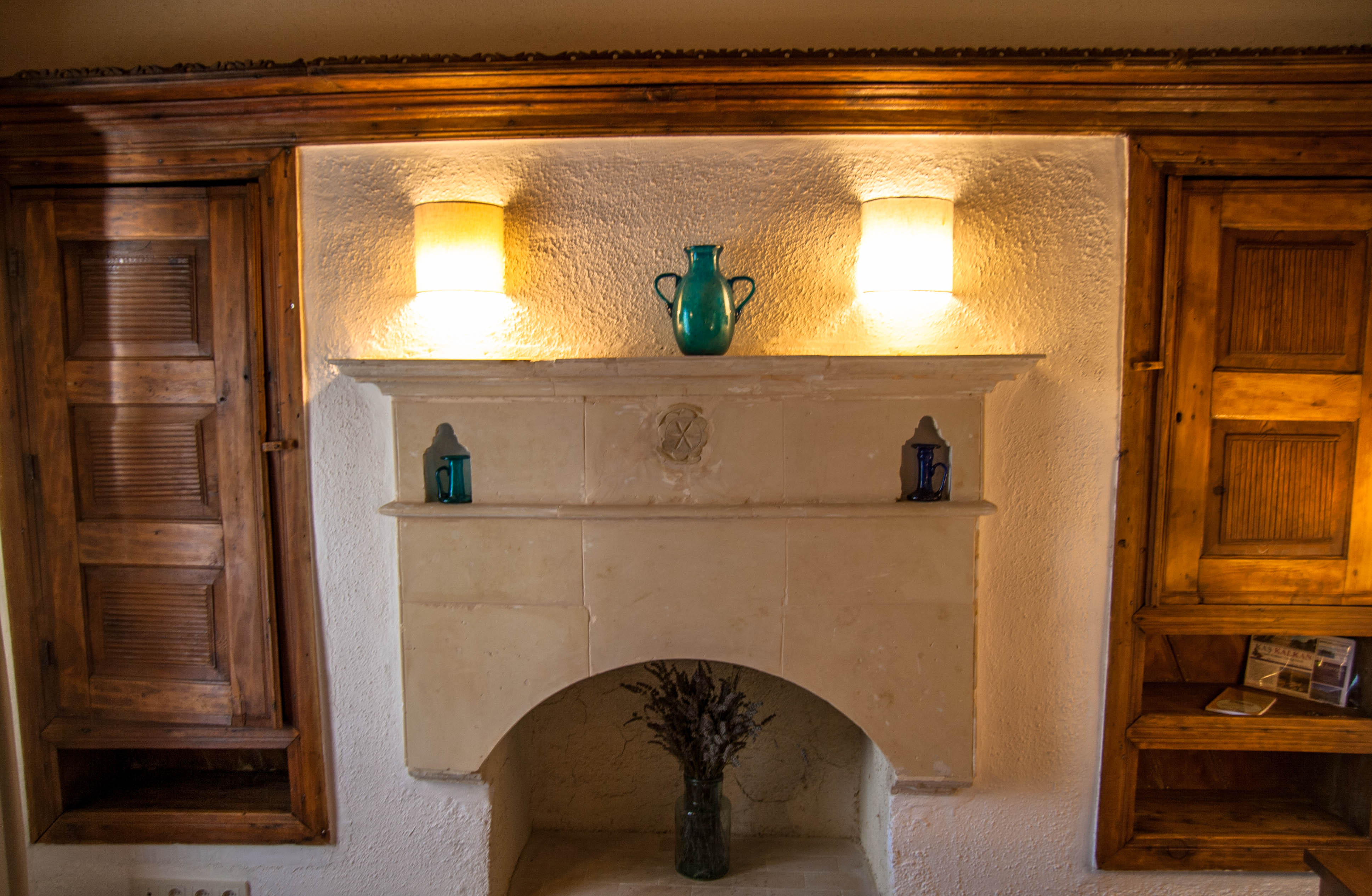 Original fireplaces feature throughout