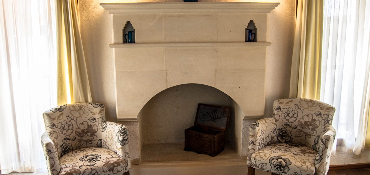 Original fireplaces feature throughout