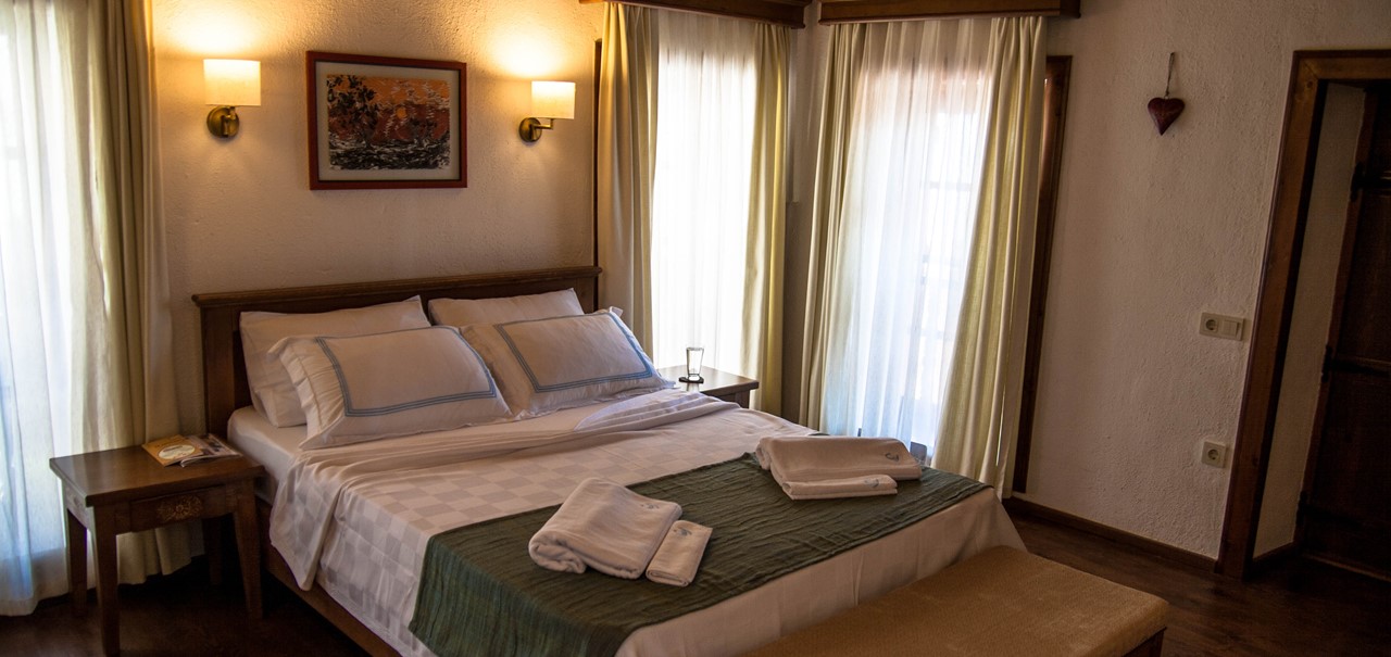 The Courtyard hotel in Kalkan