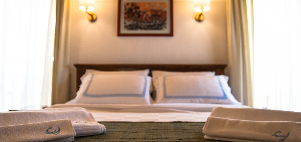 All rooms include linen and towels