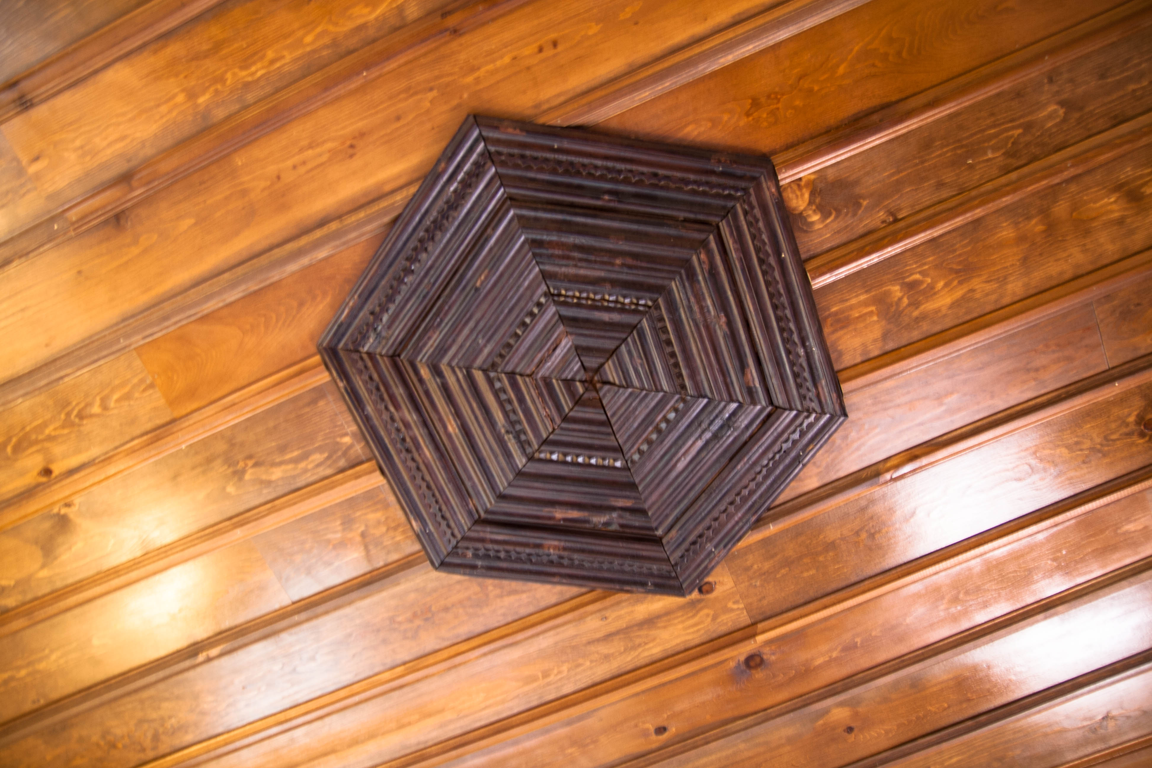 The character of this old building remains throughout