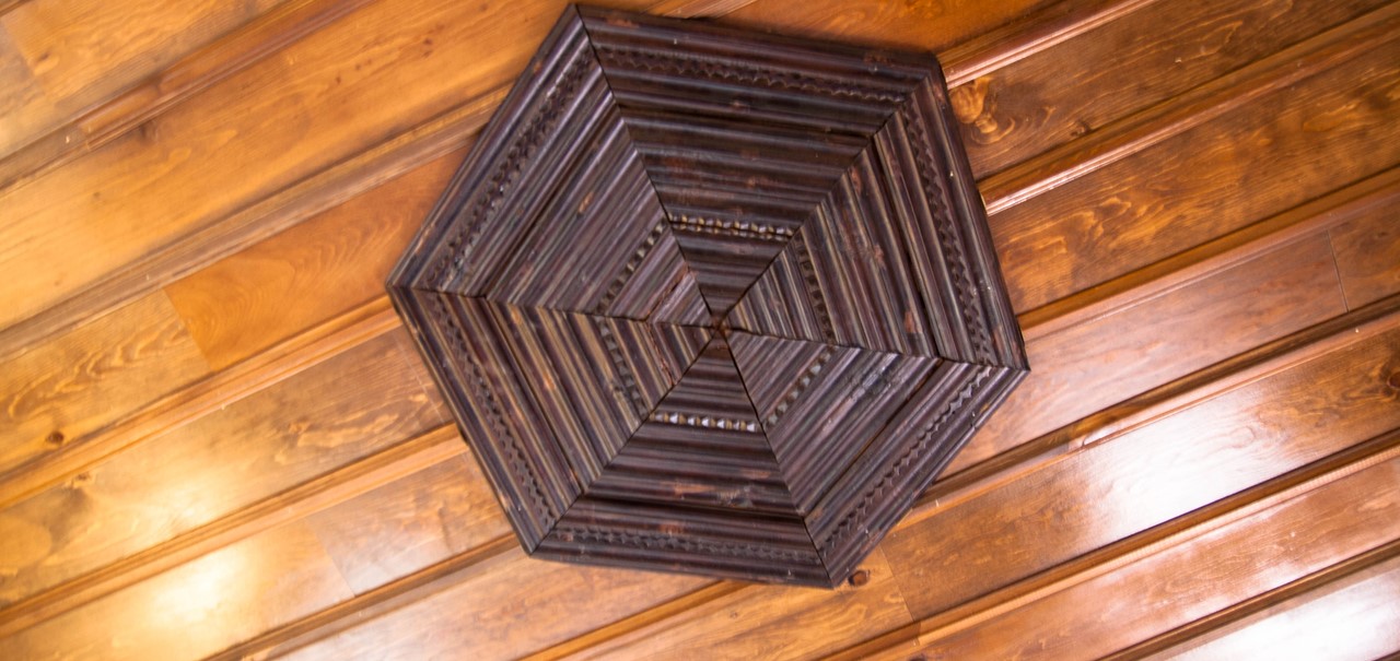 The character of this old building remains throughout