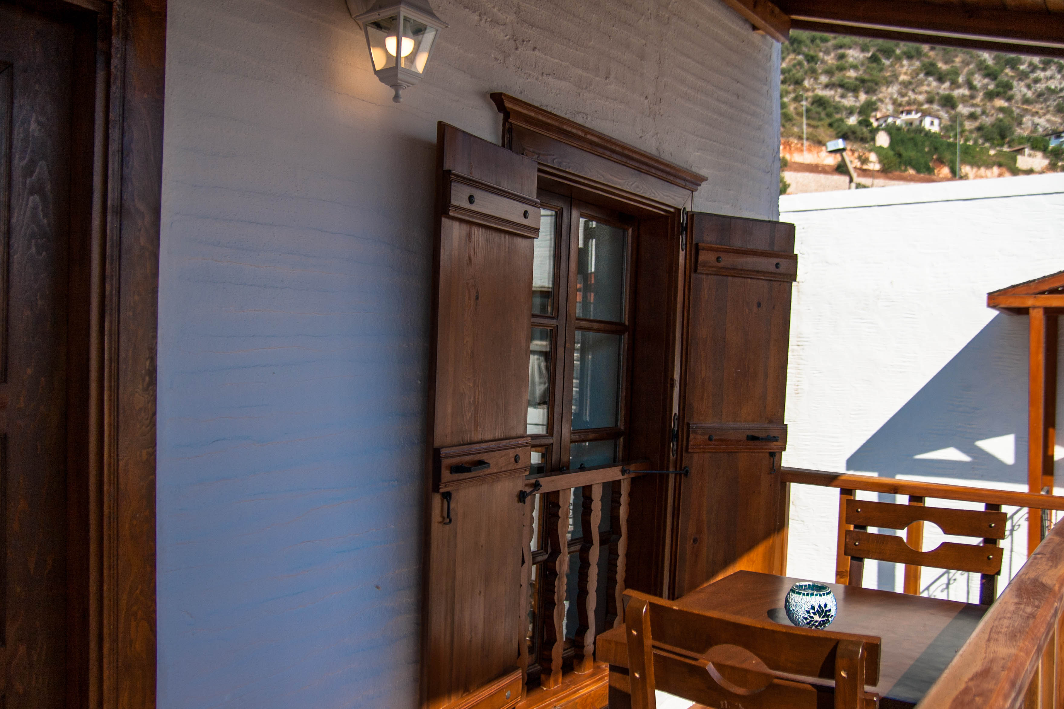 Enjoy breakfast on your private balcony