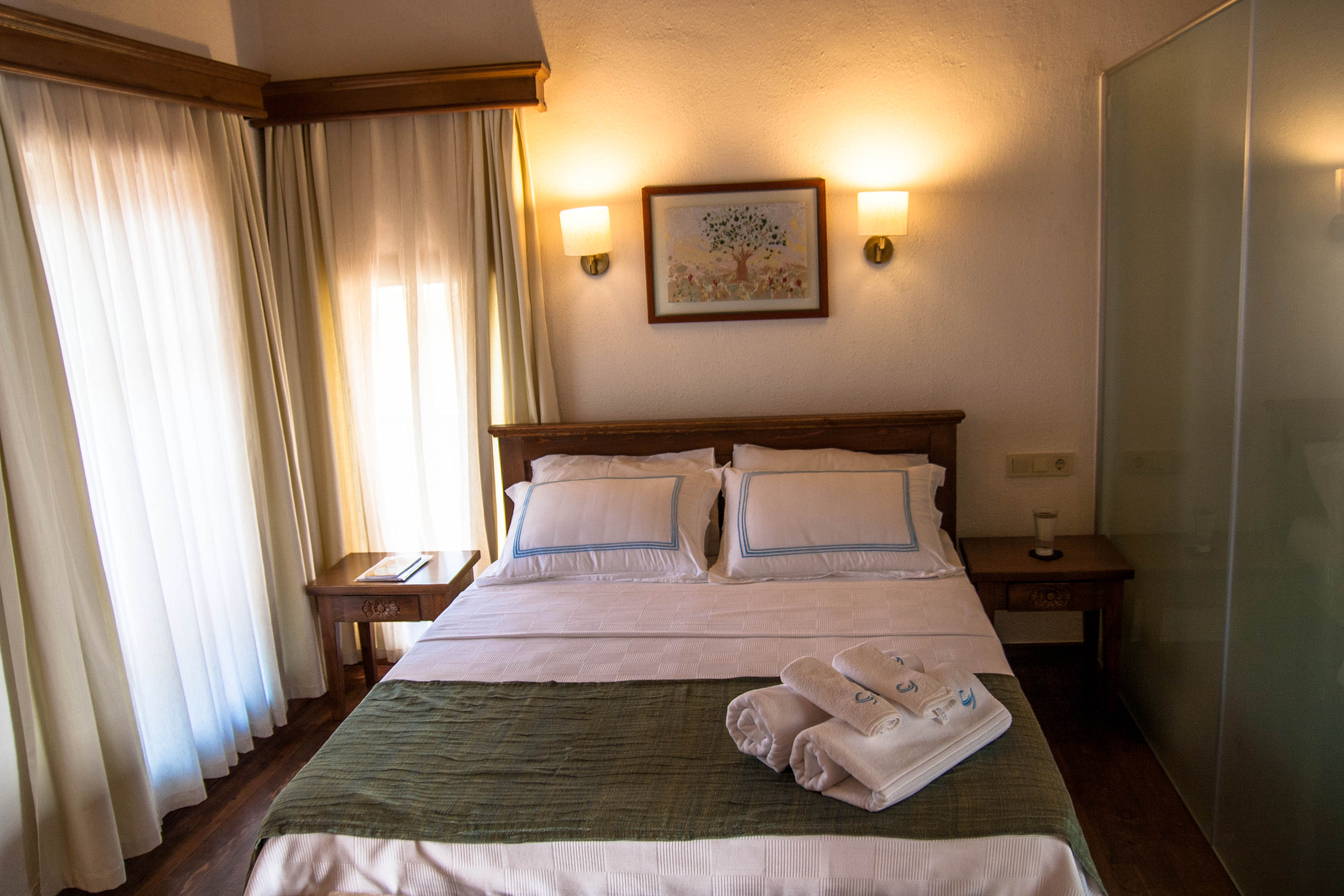 Room 4 at the Courtyard Hotel in Kalkan