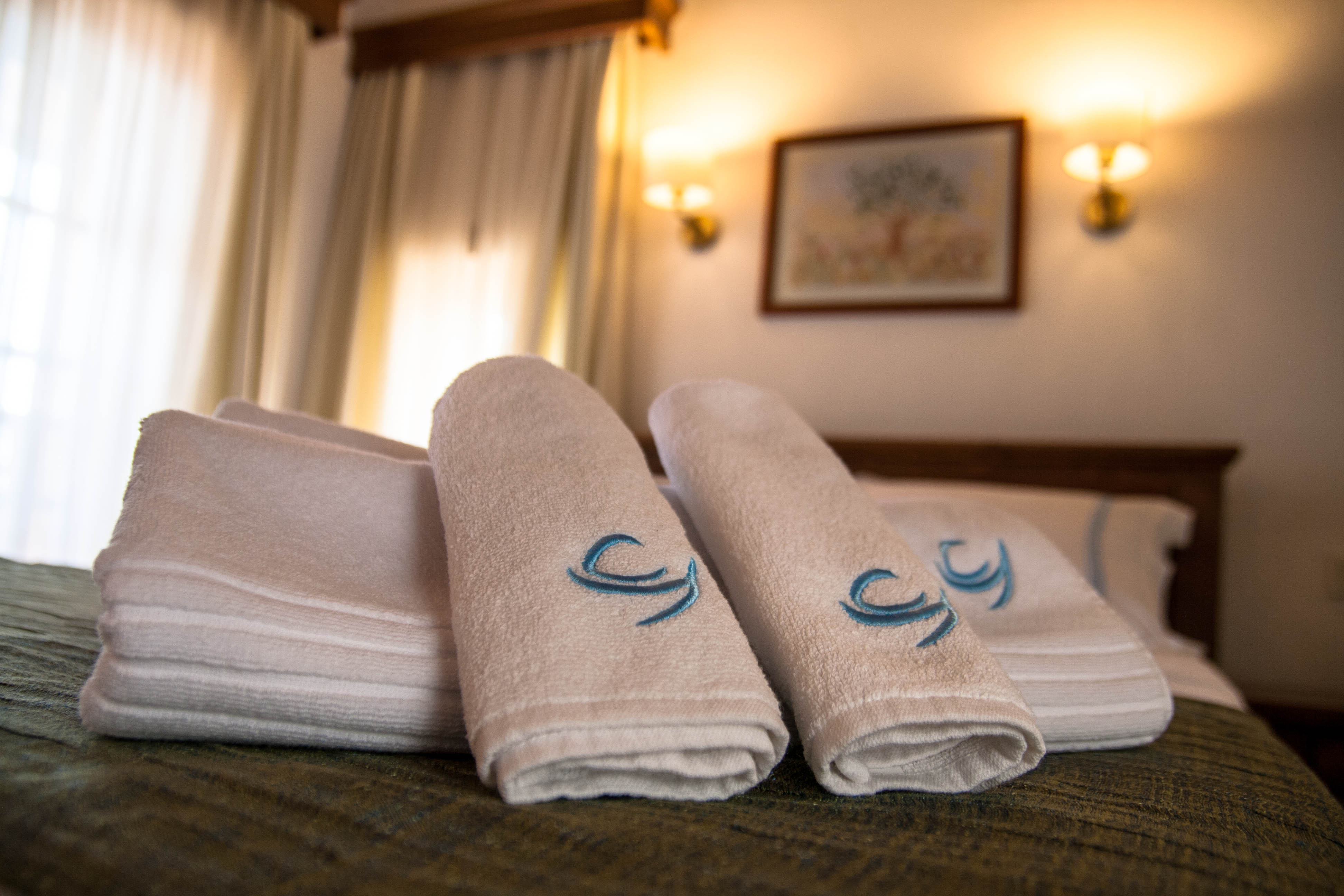 All rooms include linen and towels