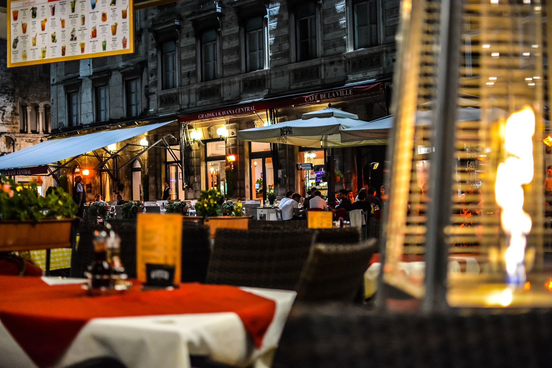 Split Image Nightlife