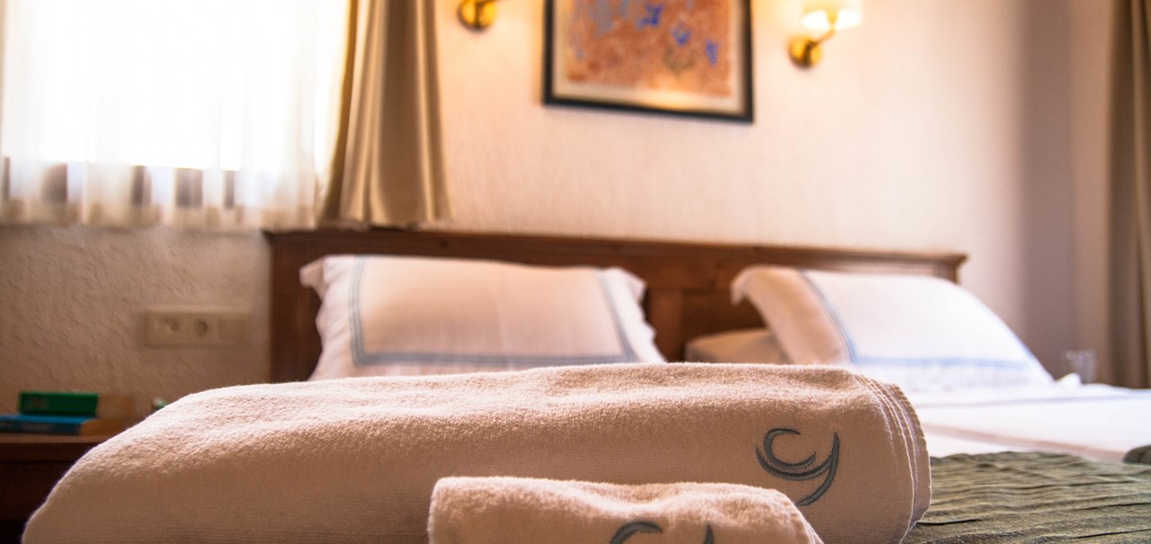 All rooms include linen and towels