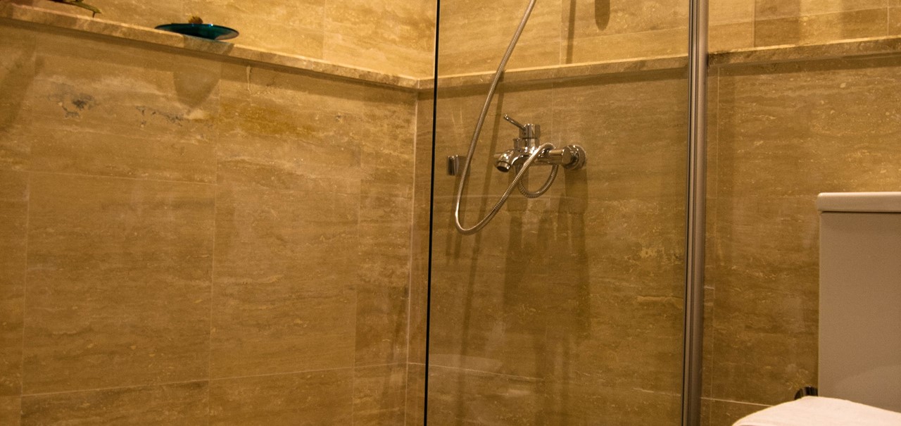 Large walk in showers