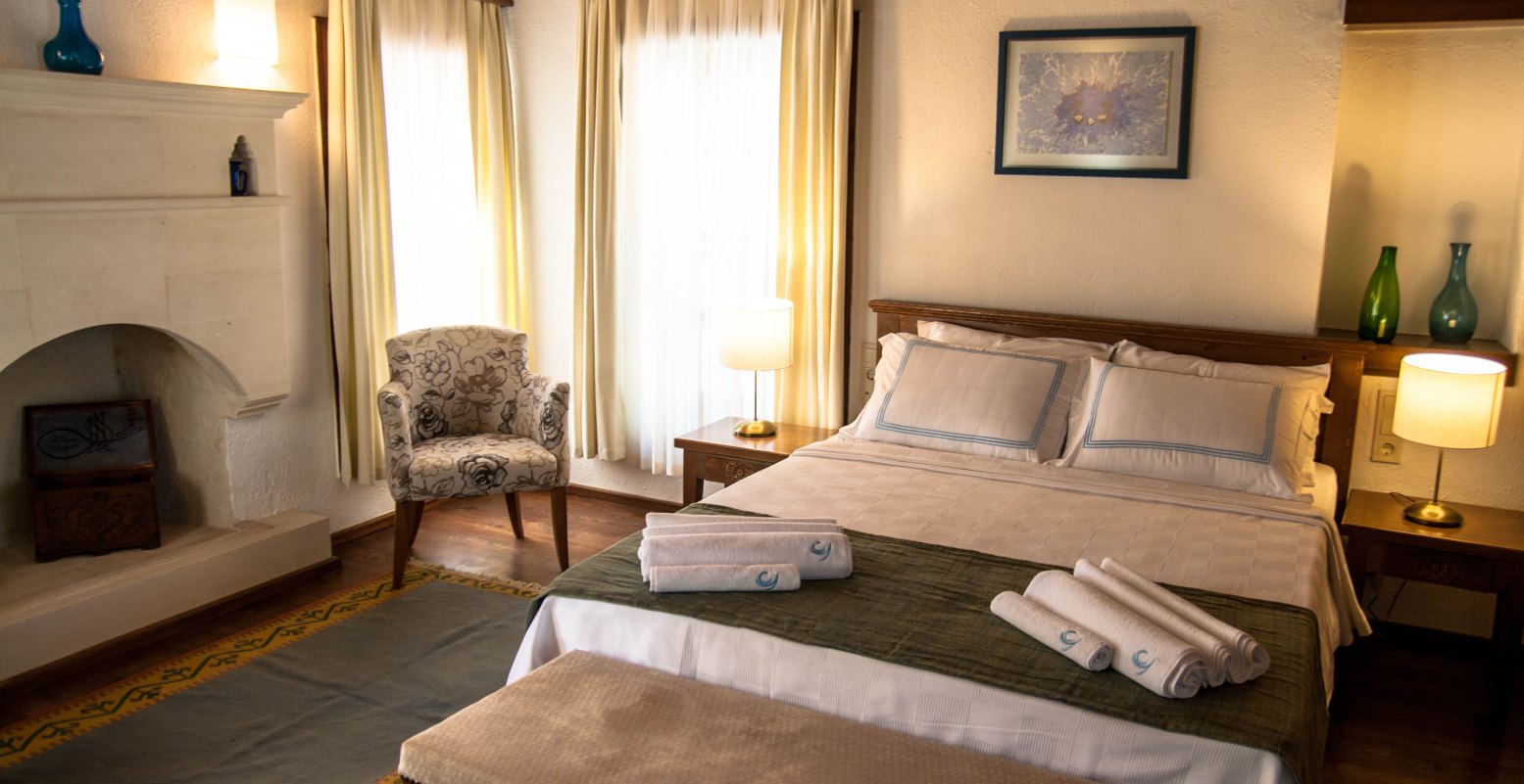 Beautifully furnished Courtyard Hotel Kalkan