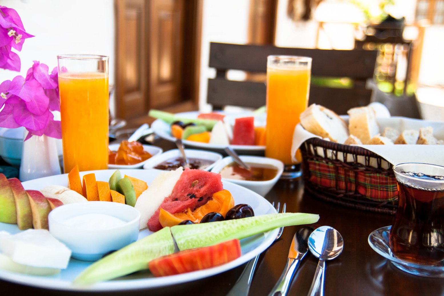 Breakfast is included in our weekly rates