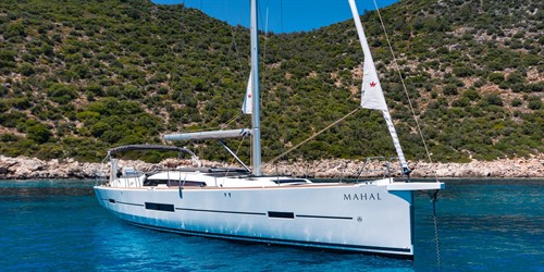 Mahal Yacht at sea near Kalkan