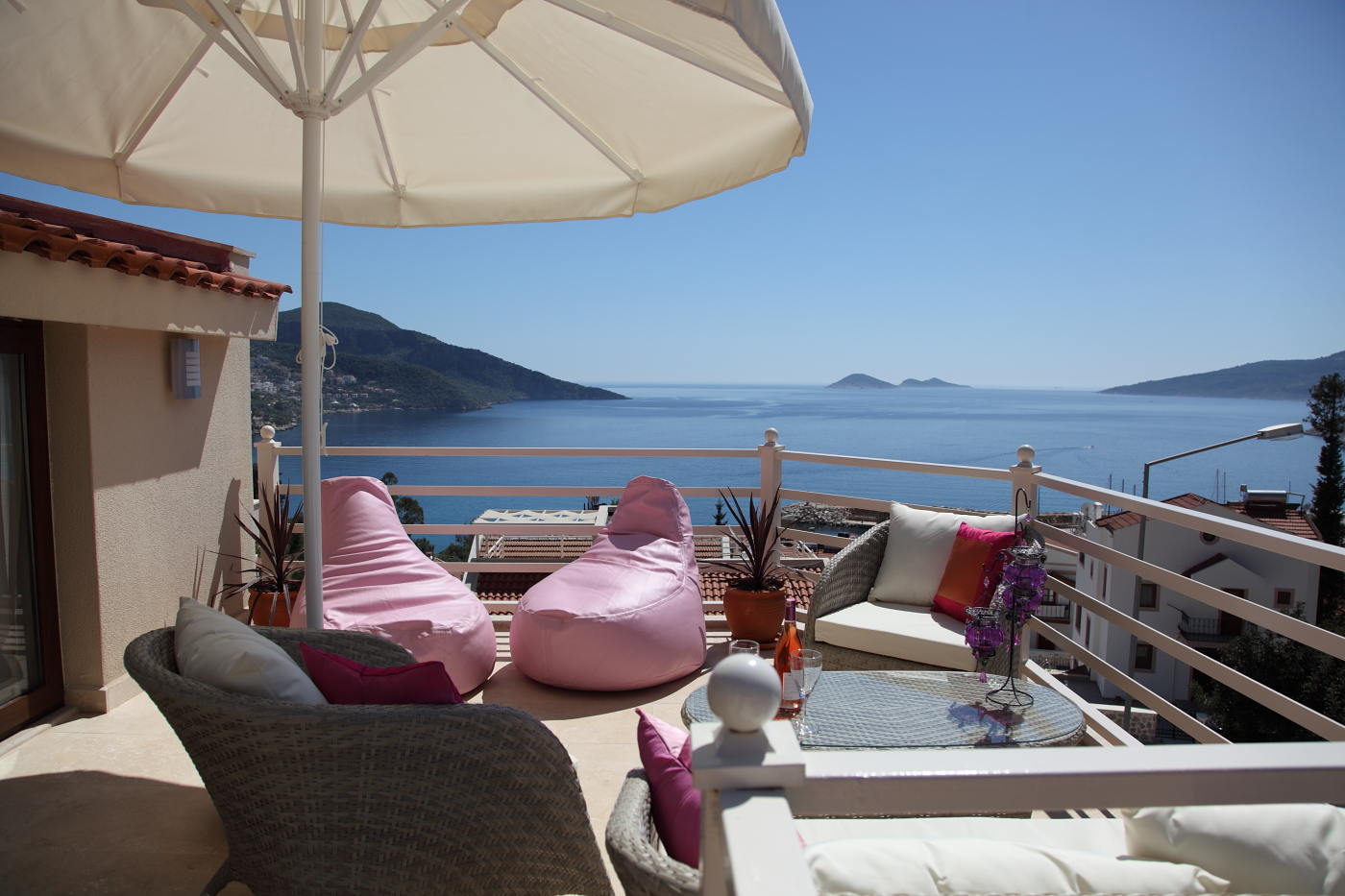 Roof terrace at Apartment Saray