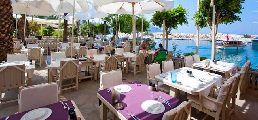 Kalkan Restaurants; waterfront dining along Kalkan's picturesque harbour