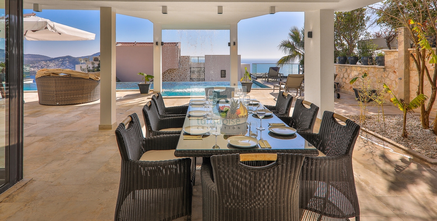 Villa Lavaya Outside Dining Ground Floor