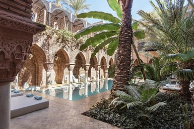 Courtyard swimming pool