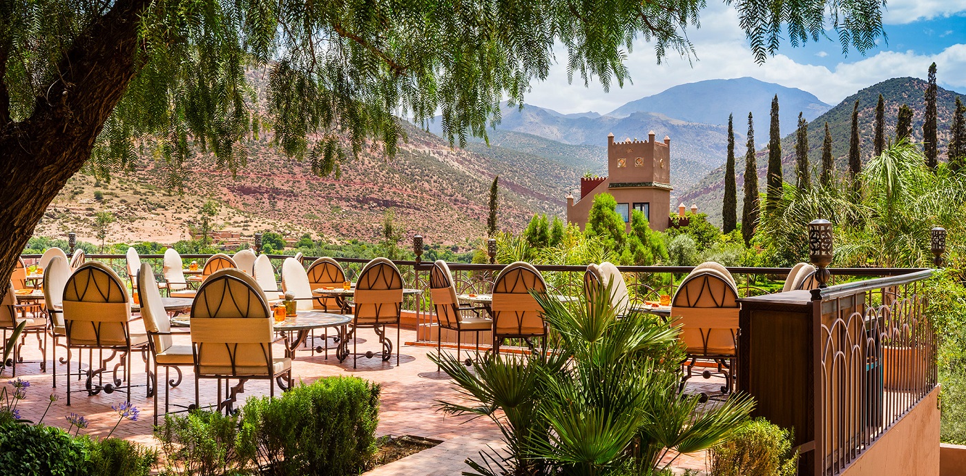 13 Kasbah Tamadot Outdoor Dining