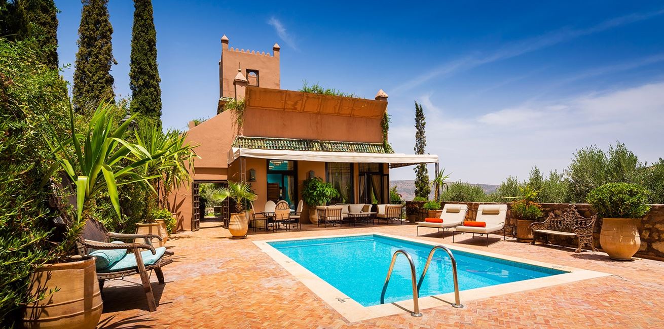 27 Kasbah Tamadot Master Suite Swimming Pool