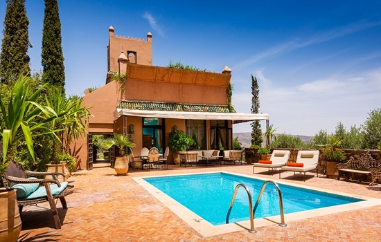 27 Kasbah Tamadot Master Suite Swimming Pool