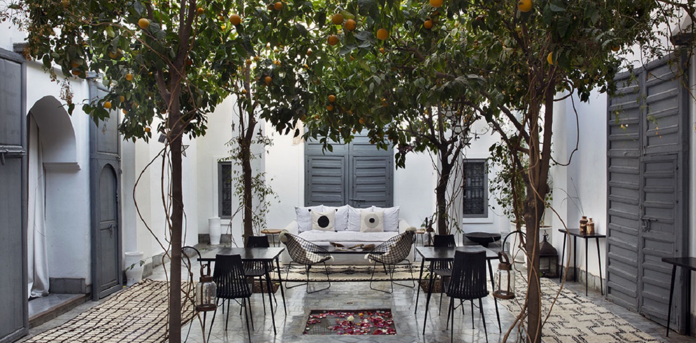 Dar Kawa The House Sofa Patio Trees Serenity Tpanova Photo