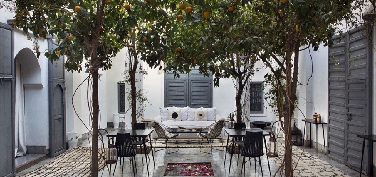 Dar Kawa The House Sofa Patio Trees Serenity Tpanova Photo