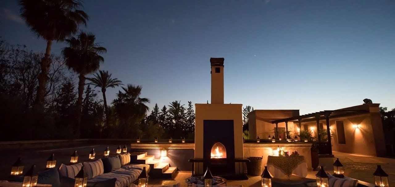 32Roof Terrace By Night