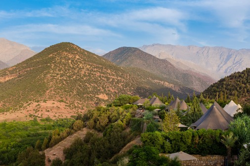 Berber tents exterior