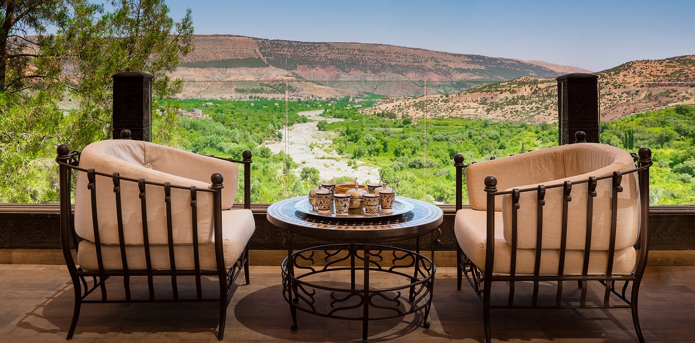 23 Kasbah Tamadot Asmoun Lounge Terrace