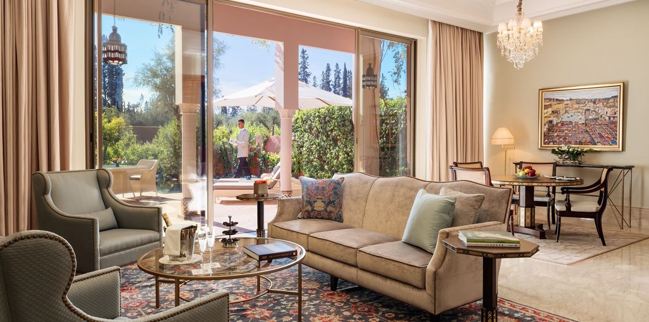 Presidential Villa Living Room With A View