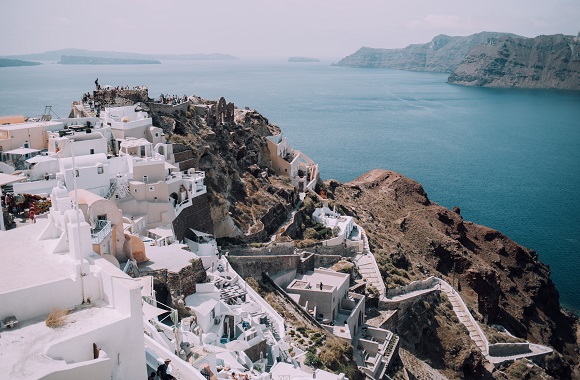Hike from Fira to Oia, Santorini