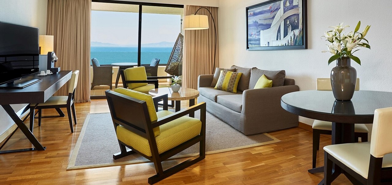 Aegean Suite Living Room