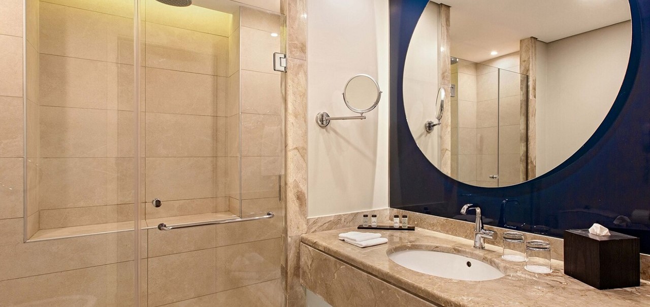 Walk In Shower Landscape Bathroom